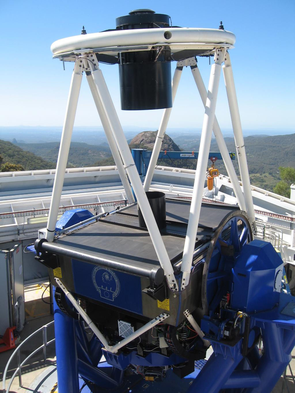 2-meter telescopes Two telescopes in