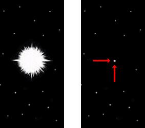 A NOVA A star that suddenly increases in brightness and then slowly dims Always a part of a binary star system with a white dwarf