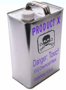 4002 Container Labels: Manufacturer Responsibilities OSHA standards require chemical manufacturers and importers to label all containers of hazardous materials. Labels must be written in English.
