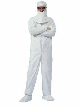 5006 Types of PPE: Protective Clothing Protective clothing may include: Gloves Suits/gowns Coveralls Hoods Boots Choose a glove material appropriate for the chemical.