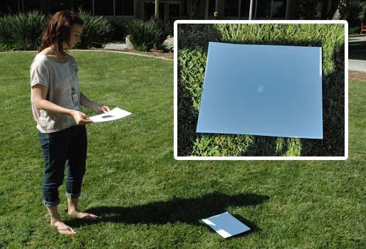 Station #6: Pinhole Projection Create a simple tool to see the total solar eclipse without looking directly at the sun.