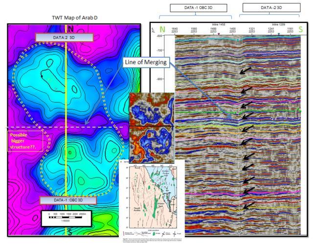 Seismic data was conditioned to enhance subtle features and terminations to identify alignments which are critical to establish fault orientations in the area that are consistent with regional