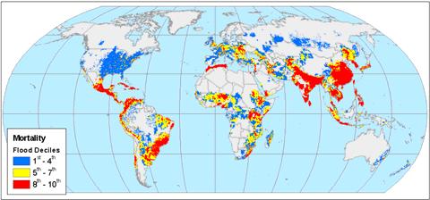 What s so Important About Floodplains 82% of the world s population lives in areas with high flood risk (UNDP, 2004).