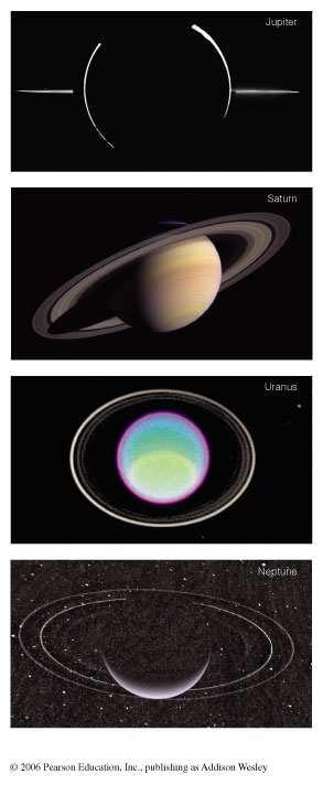 Rings Uranus rings are tipped over Photo from HST in