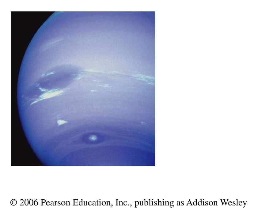 Winds & Weather Uranus Voyager 2 saw no bands or clouds in 1986 Subsequent HST and AO observations reveal storms brewing Perhaps due to changing seasons NH