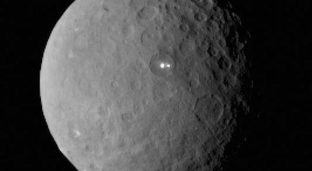 Asteroids The large asteroid Ceres (or minor planet) orbits between Mars and Jupiter.