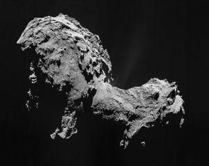 Comets The ESA Rosetta mission visited the comet 67P/C G in 2014.