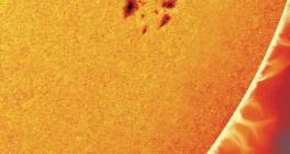 Solar flares interrupt radios, cell phones, and TV. Sunspots are dark spots in the photosphere.