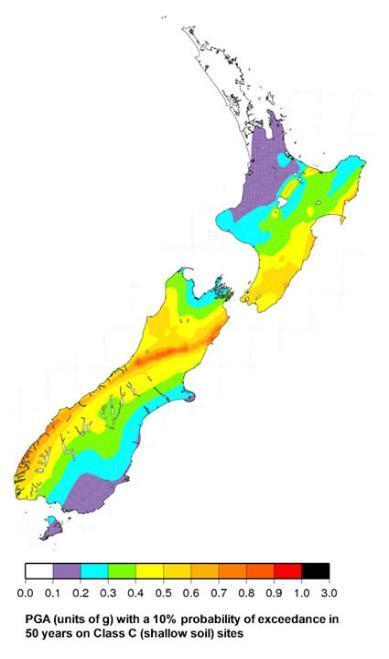 Earthquake Hazard Hazard rank by city: 1.Wellington 2.Christchurch 3.Dunedin 4.