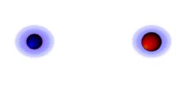 Covalent Bonds: Two atoms sharing electrons with a mutual attraction to the negative charge holding the nuclei