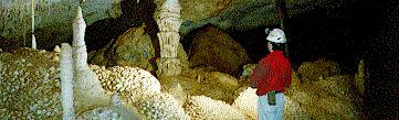 Caves and caverns typically form in limestone speleothems are cave