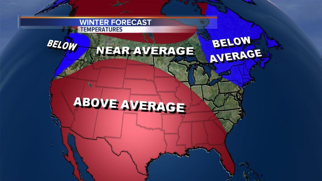 Our Winter Forecast As Compared To What Has Happened So Far The top map shows the verification