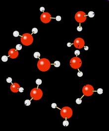 Hydrogen bonds Hydrogen bonds between O and H atoms Stabilizing effect in kaolinite high heat