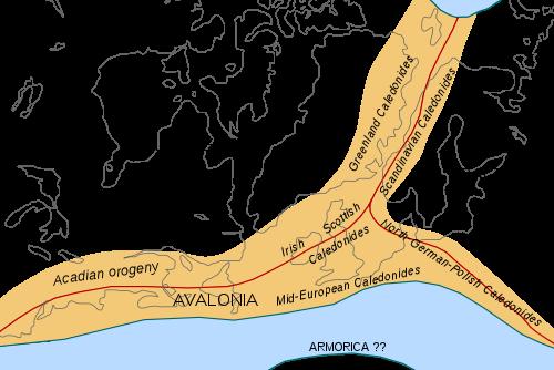 A convergent margin example the Avalonian terrane The Geologic Story: The Avalonian terrane was formed in the Neoproterozoic along the margin of Gondwana.