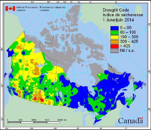 conditions across Canada. http://cwfis.cfs.nrcan.