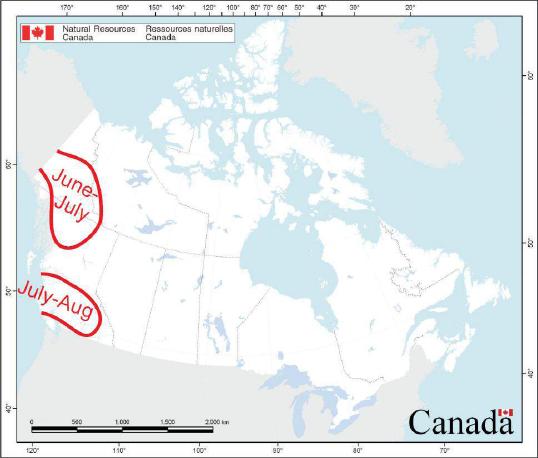 This map was constructed May 1 for Canada.