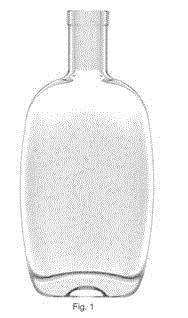 24: Part A 71: Saverglass 54: BOTTLES 57: The bottle has a cylindrical neck linked to rounded shoulders.