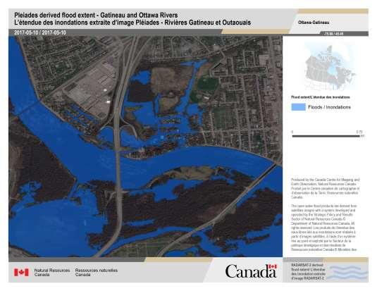 Gatineau Flooding 1101 people evacuated Canadian army mobilised 900 Gatineau municipal