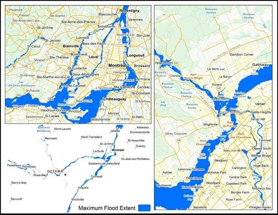 Maximum Flood Extent Map