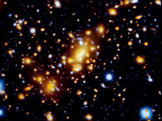 Dark Matter Combined mass of all visible matter (i.e. emitting any kind of radiation) in the universe adds up to much less than the critical density.