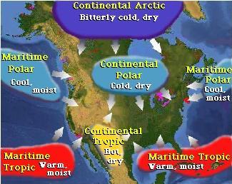 Air Masses and Weather