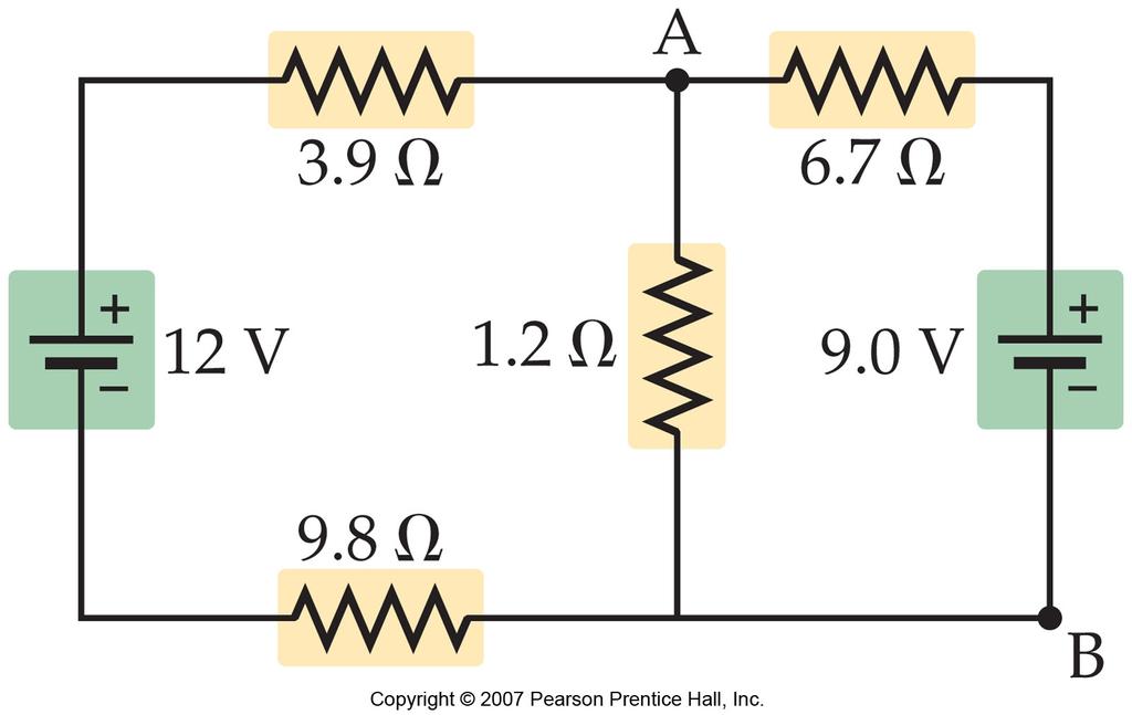 21-5 Kirchhoff s Rules Even more complex circuits cannot be broken down into series and parallel pieces.