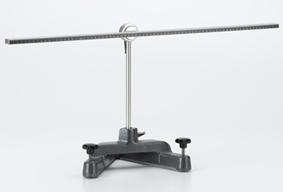 Optical bench (see figure 4). It is 75 cm long and has a scale on it.
