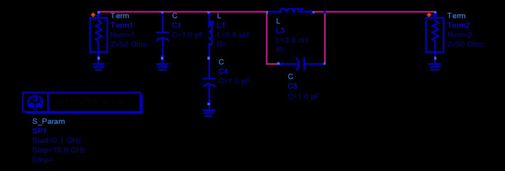 Class F Amplifier Implementation: Accounting for Output Capacitance m1 freq= 1.096GHz S(1,1)=0.252 / -79.574 impedance = Z0 * (0.963 - j0.509) m2 freq= 2.089GHz S(1,1)=1.000 / -179.
