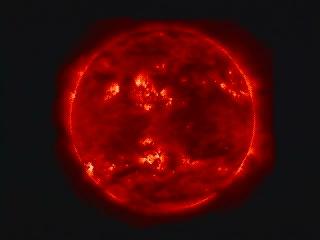 Solar Flares Flares occur when intense magnetic fields in sunspot regions release their energy explosively A