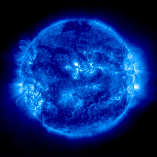 UltraViolet (UV) image of the Sun.