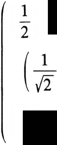 46 Theory of Angular Momentum d {j I ) f3 ) c Using b), prove ) 1 cos f3 ) ) sin p ) cos f3 ) cos f3 ) sin p ) sin P ) 1 cos f3 ) ) sin p ) 1 cos f3 ) 1 a f3y IJ?