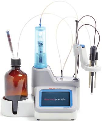 Orion Star T910 ph Titrator Use the Orion Star T910 ph titrator for dedicated acid-base titrations including titratable acidity of juices and wines, acidity of food products, alkalinity of waters,