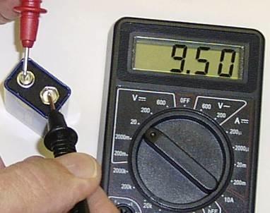 Measuring Voltage Set-up VOM