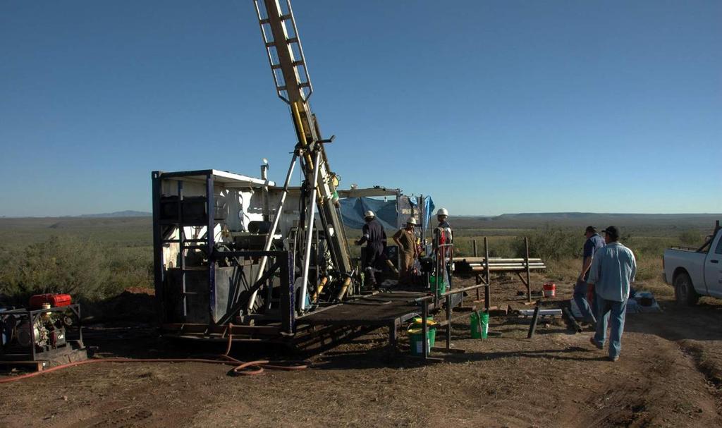 CORDERO DRILLING SINCE 2009 DISCOVERY Completed four phases of exploration to reach the current resource