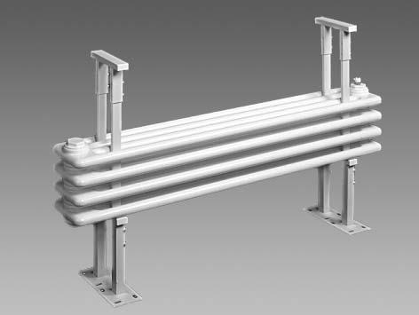 Bench radiator Description Bench radiator Bench radiator Including brackets for bench top Example: columns Model.F....F....F... Standard without built-in valve Depth mm mm mm Explanation model code.