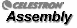 This section covers the assembly instructions for your Celestron Advanced Series Telescope (AST).