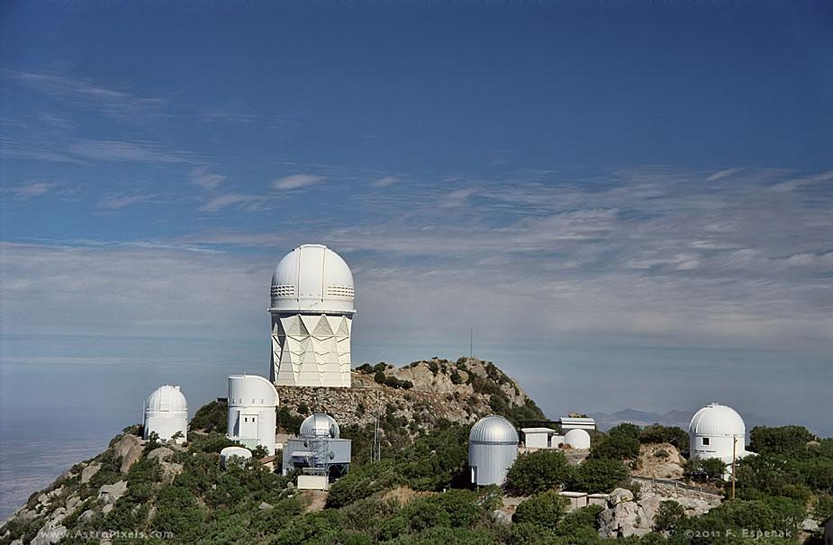 Calm, High, Dark, Dry The best observing sites are atop