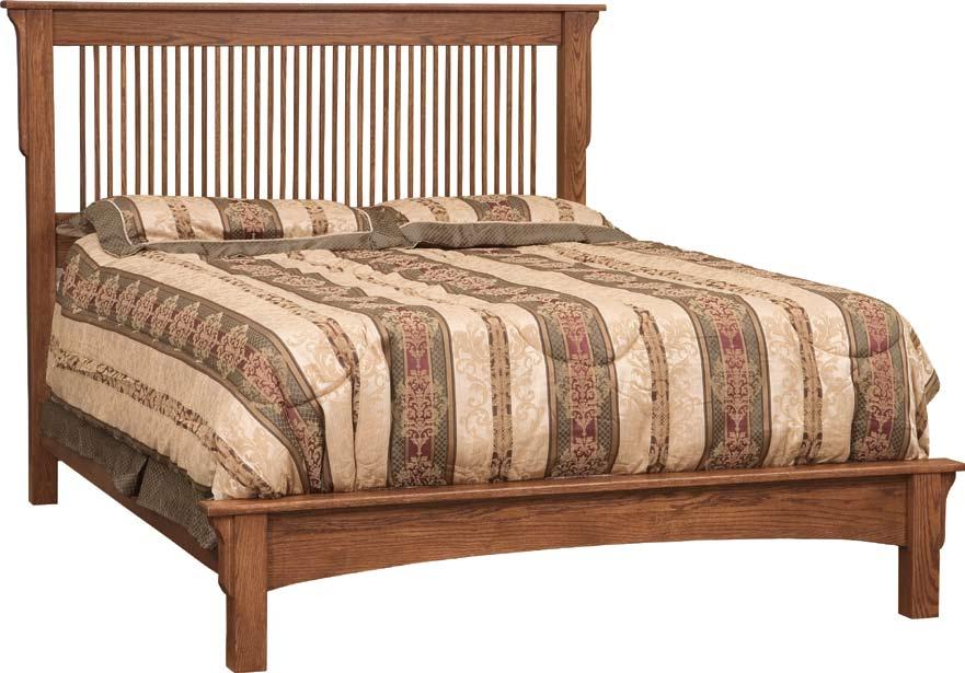 40 H 63 D x 81 L x 55 H 69 D x 87 L x 55 H 84 D x 87 L x 55 H shown 305: Royal Queen Size Bed /