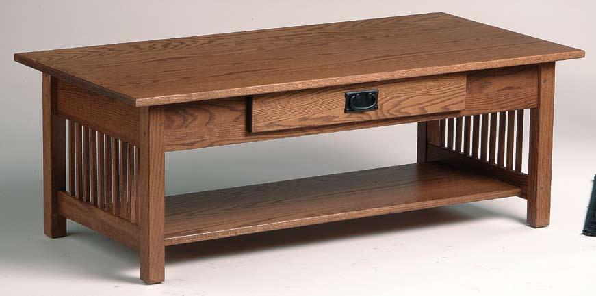 044: Mission Console Table 14 D x 36