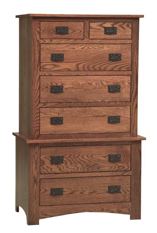 TRANSITIONAL BEDROOM SERIES 219: Mission Chest on