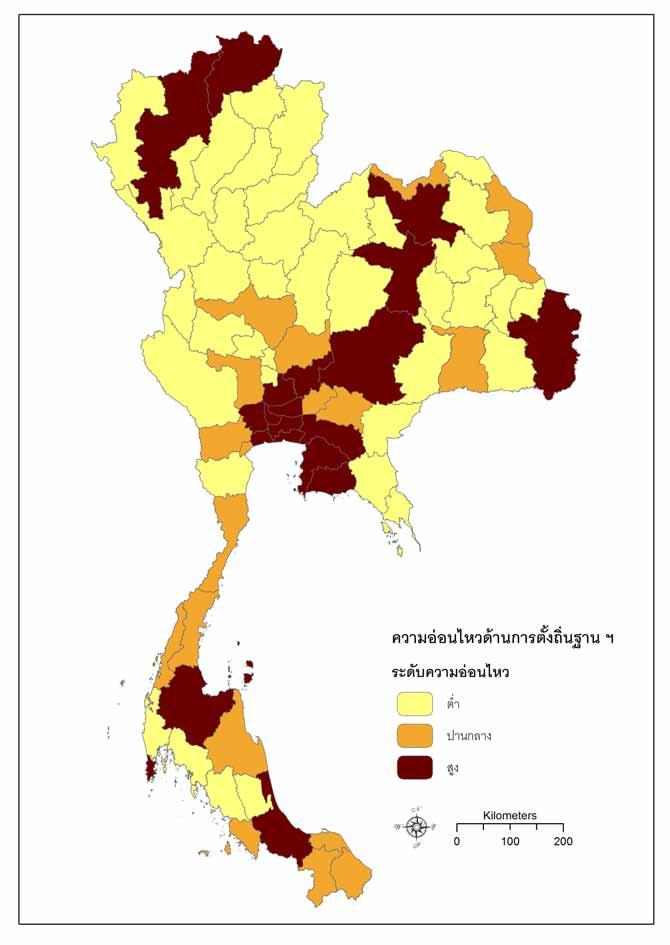 Population Density Gross Provincial Product S ensitivity