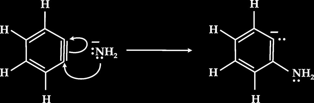 (ii) Attack of amide ion on the