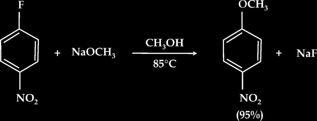 para-nitro fluoro benzene with sodium