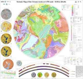 The Tectonic Map of Arctic at 1:5M
