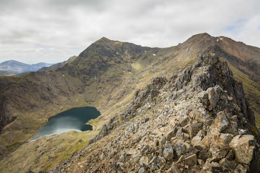 29 Study Figure 18, a photograph of Crib Goch shown in grid square 6255 on Figure 17. Figure 18 0 5.