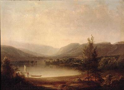 5. In the Catskills Thomas Doughty American (1793-1856) In the Catskills about 1832-1837 oil paint on canvas 1995.036.