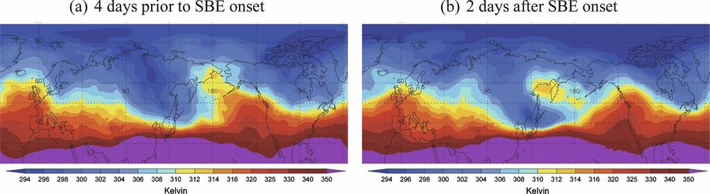 1658 J O U R N A L O F T H E A T M O S P H E R I C S C I E N C E S VOLUME 65 FIG. 5. Evolution of winter SBE in the sector centered at 20 E as shown by composites of anomalies of on the 2-PVU surface.
