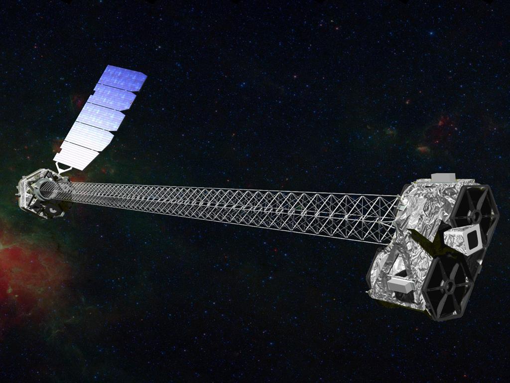 NuSTAR Part of the SMEX NASA program Weight: 350 kilos Size: 1,2x10 meters orbit: 600