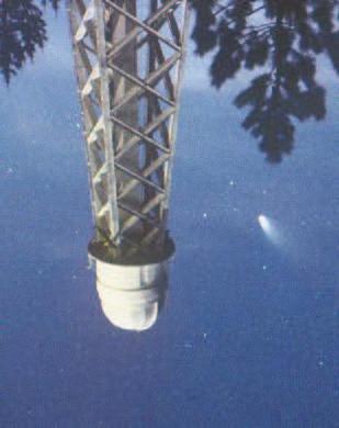150-ft Solar Tower with Comet