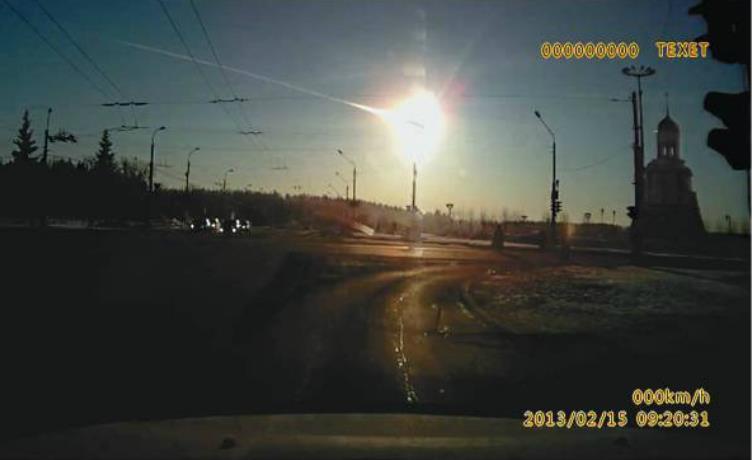 56 Chelyabinsk Meteor February 15, 2013 The impacting asteroid started to brighten up in the general direction of the Pegasus constellation, close